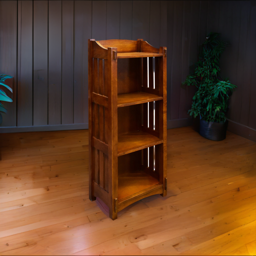 Arts and Crafts Style Open Bookcase - Model 5284
