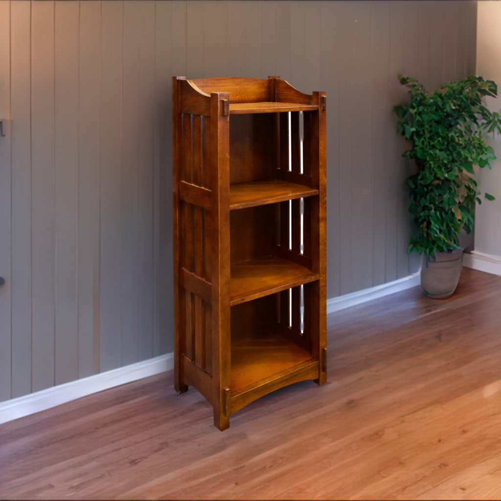 Arts and Crafts Style Open Bookcase - Model 5284