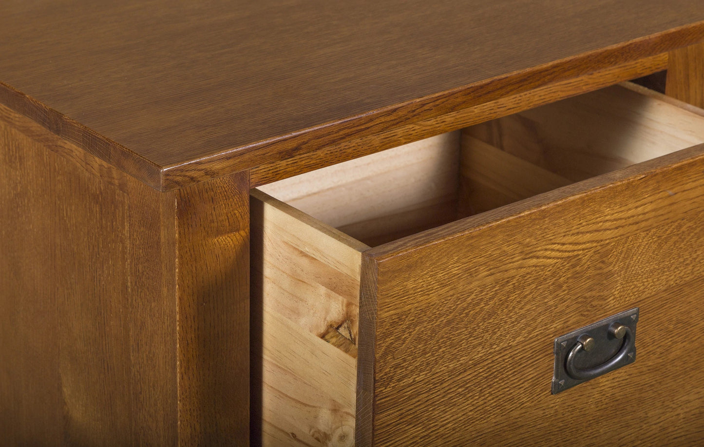 Mission 2 Drawer File Cabinet - Michael's Cherry - Walnut