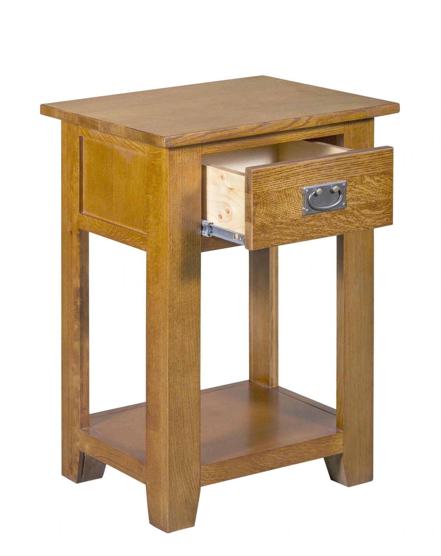 Mission 1 Drawer Nightstand - Michael's Cherry - Walnut