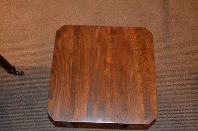 Mission Oak Slat End Table - Walnut (W1)