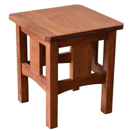 Mission Oak Slat End Table - Michael's Cherry (MC1)