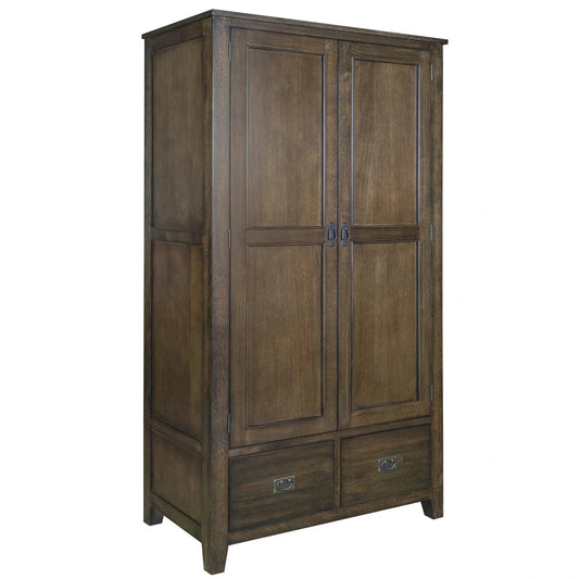 Mission 2 Door / 2 Drawer Armoire - Walnut - Michael's Cherry